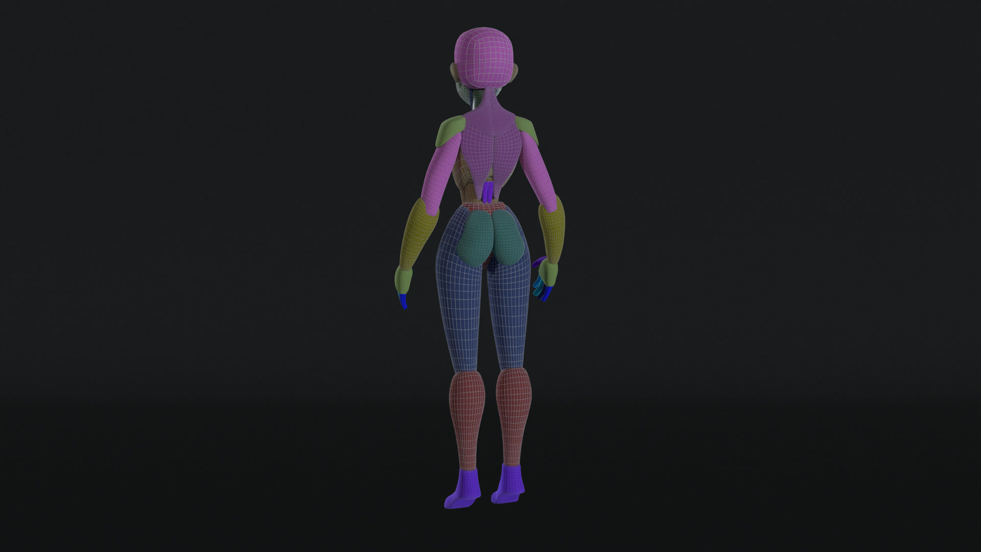 Stylized Base Mesh Free 3D model_7