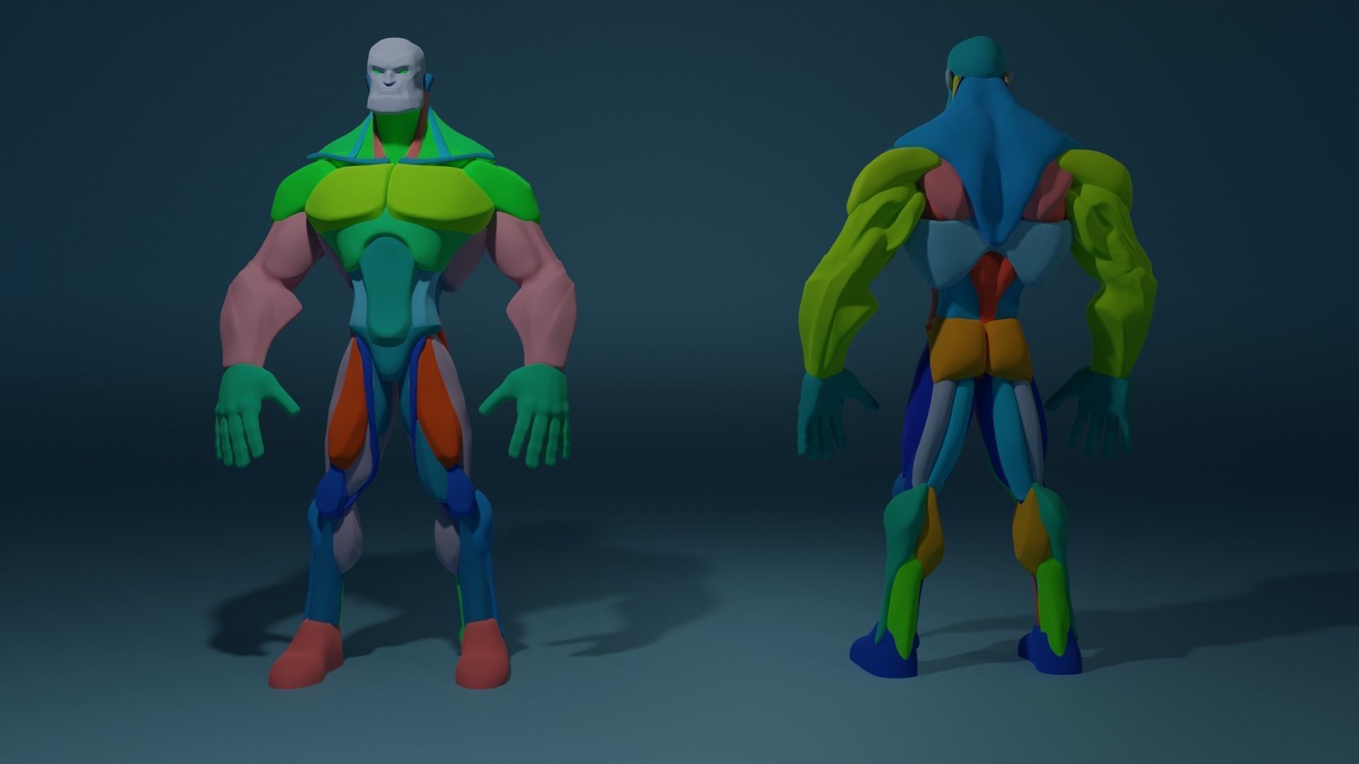 Stylized Base Mesh Free 3D model_3