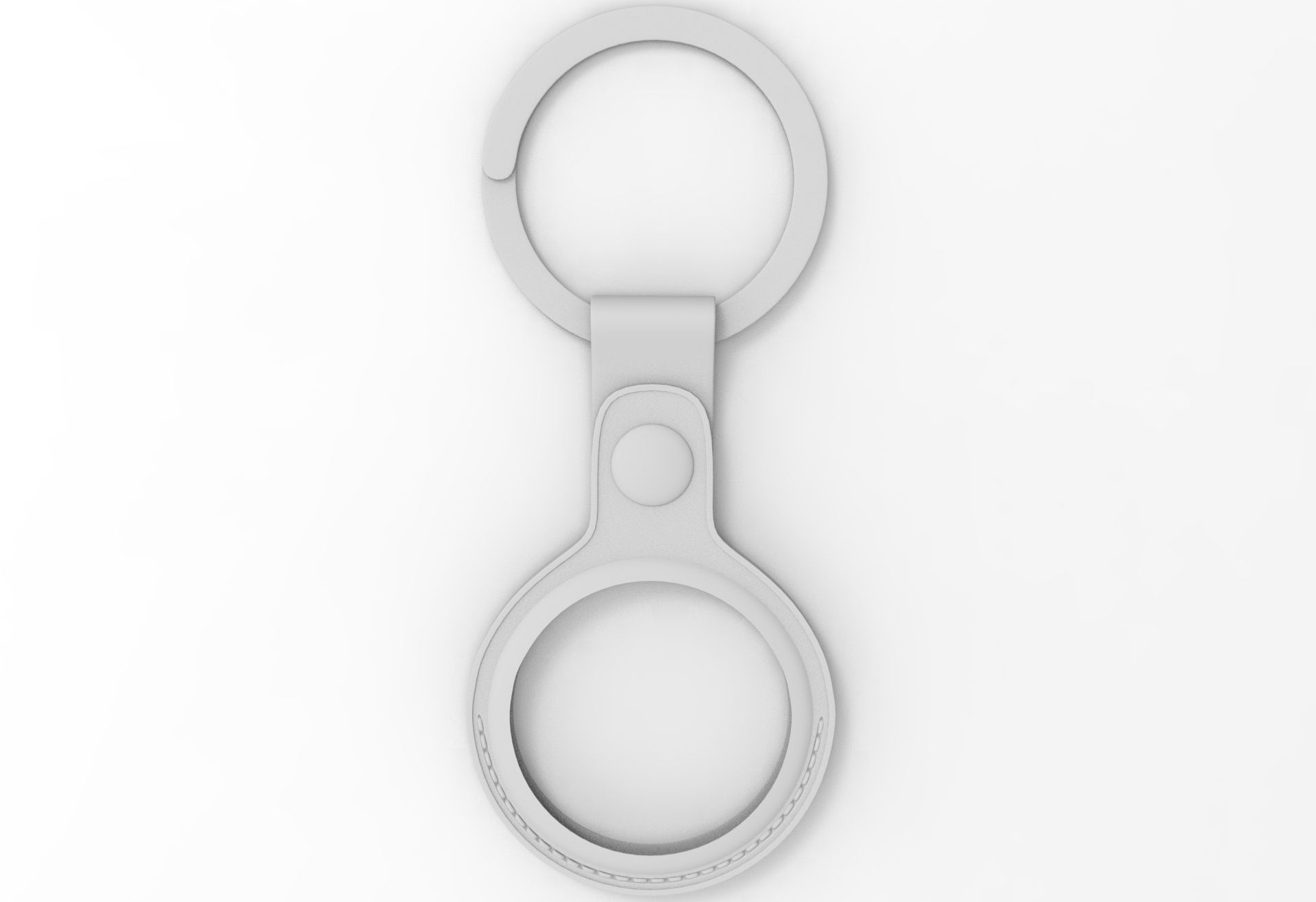 3D model AirTag Keychain VR / AR / lowpoly CGTrader