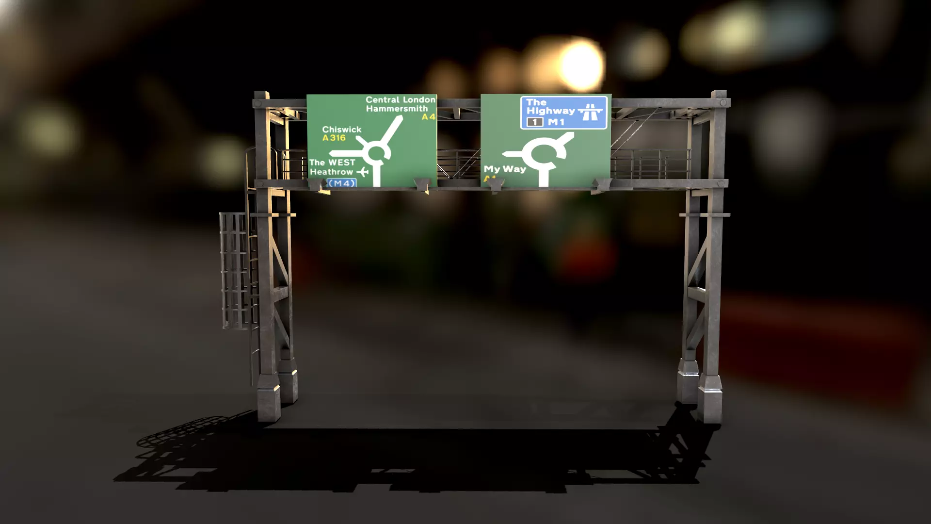 Ramp Indicator 3D model_0
