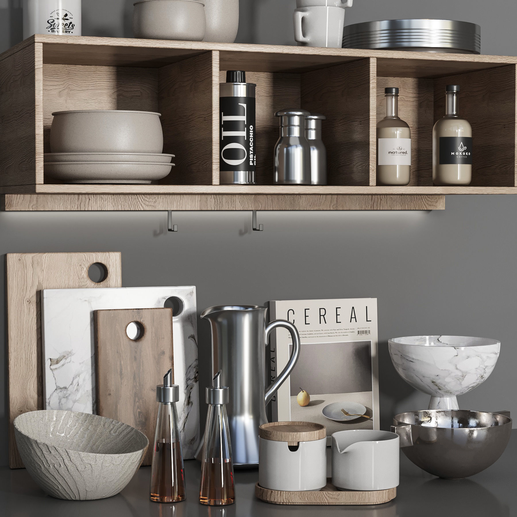 kitchen accessories040 3D model_1