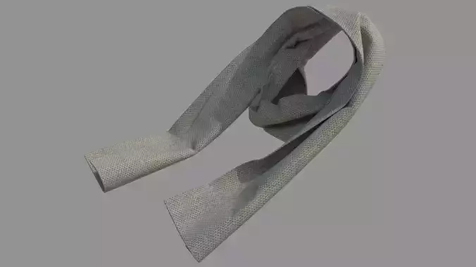Scarf 3D model 3D model