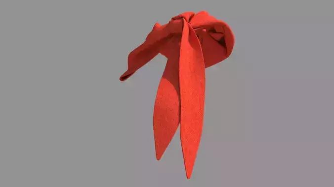 Scarf 3D model 3D model