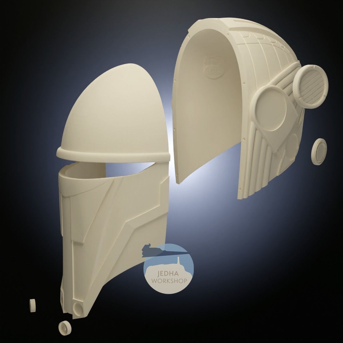 Star Wars Darth Revan Helmet 3D Print Files 3D print model_3