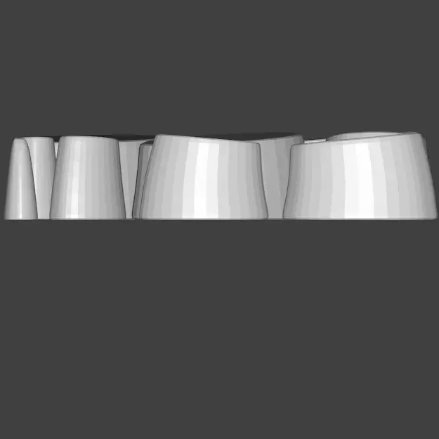 Edaphosaurus Novomexicanus Tail STL 3D print model_0