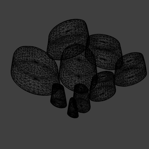 Edaphosaurus Novomexicanus Tail STL 3D print model_11