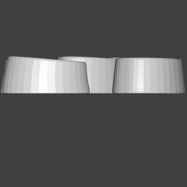 Edaphosaurus Novomexicanus Tail STL 3D print model_2