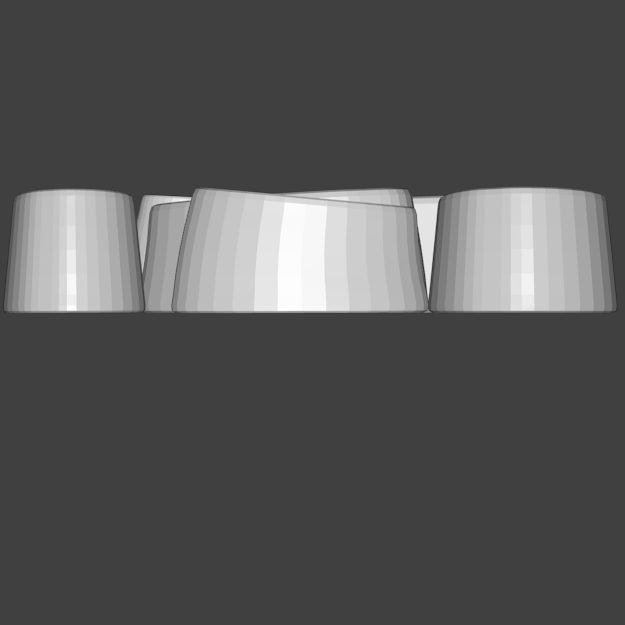 Edaphosaurus Novomexicanus Tail STL 3D print model_5