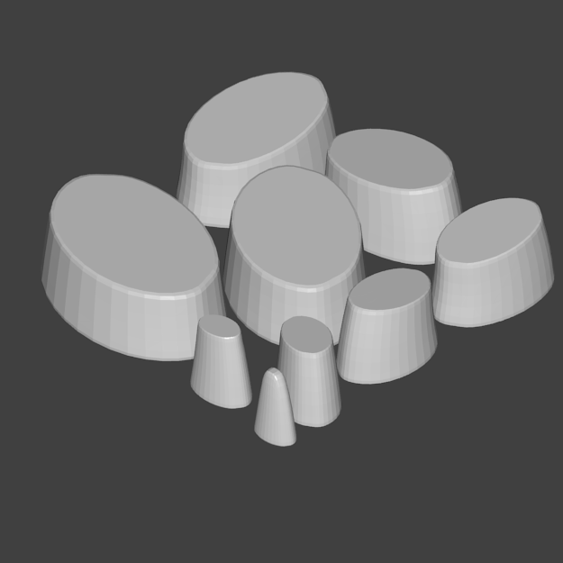 Edaphosaurus Novomexicanus Tail STL 3D print model_6