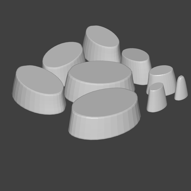 Edaphosaurus Novomexicanus Tail STL 3D print model_10