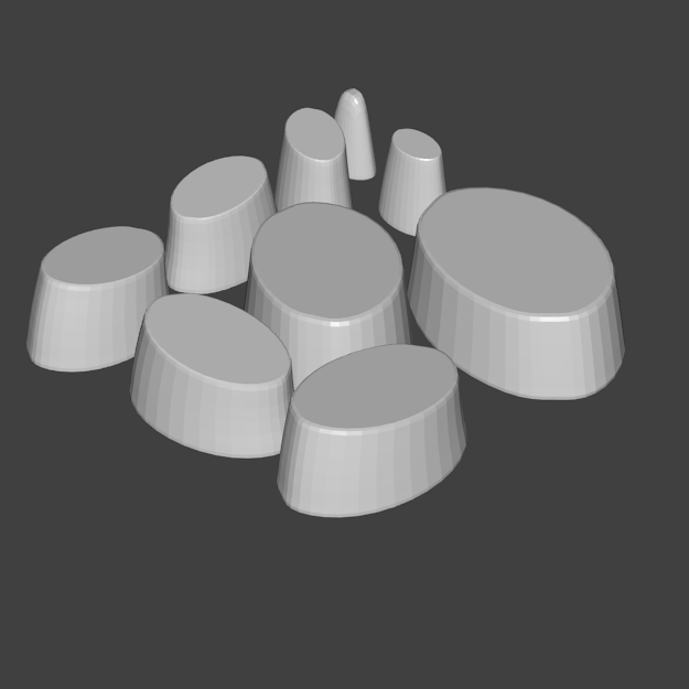 Edaphosaurus Novomexicanus Tail STL 3D print model_8