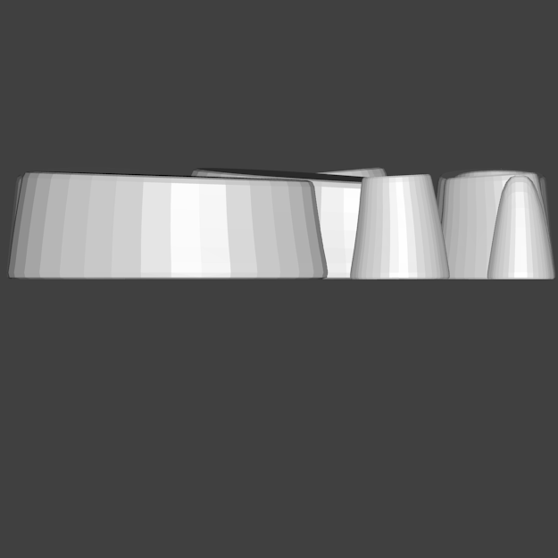 Edaphosaurus Novomexicanus Tail STL 3D print model_4