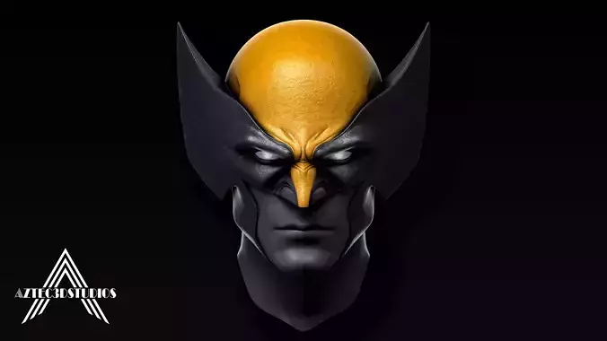 Logan Wolverine Cowl for 3D Printing  3D print model