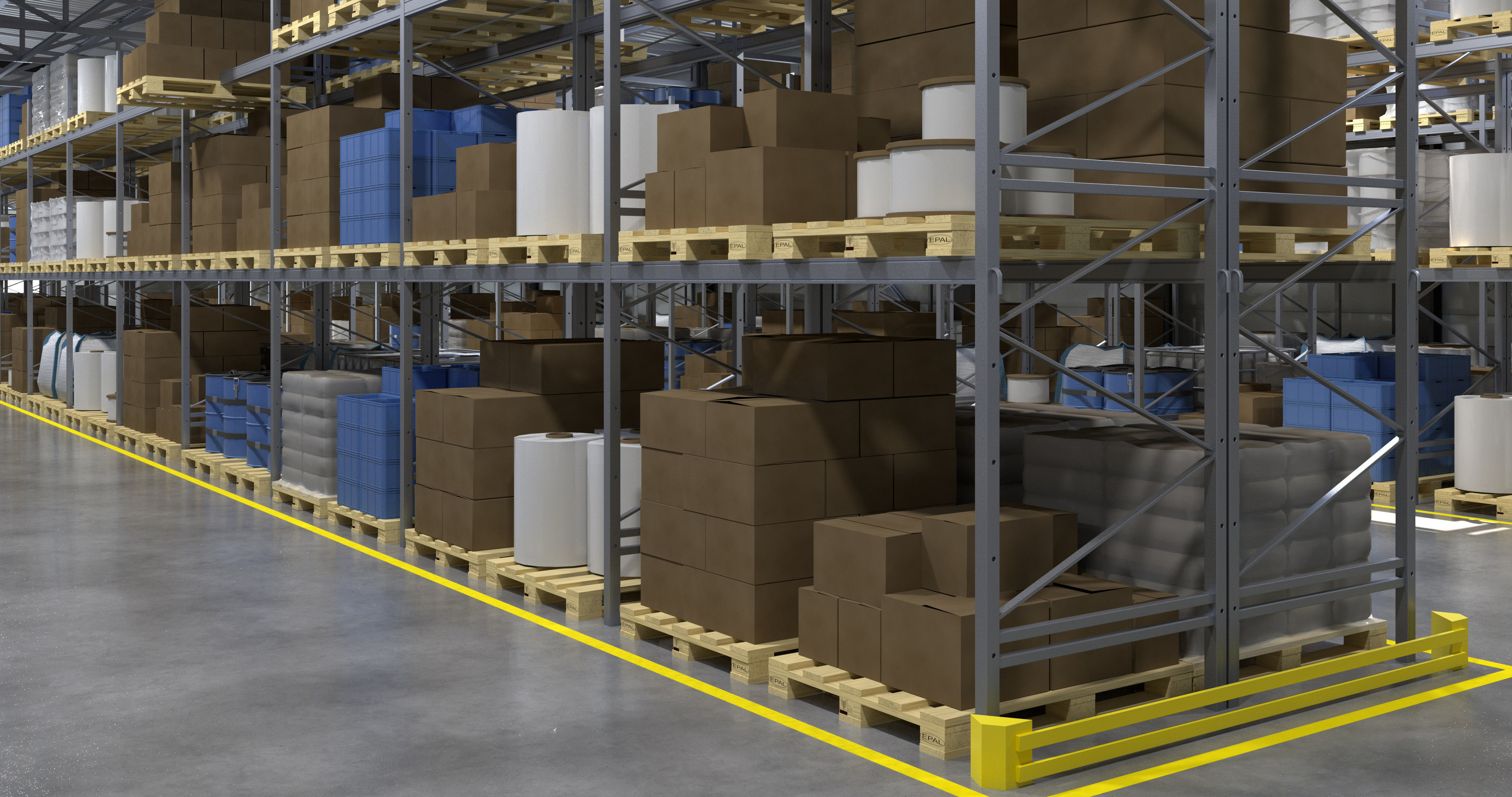 Warehouses Pack 3D model_9