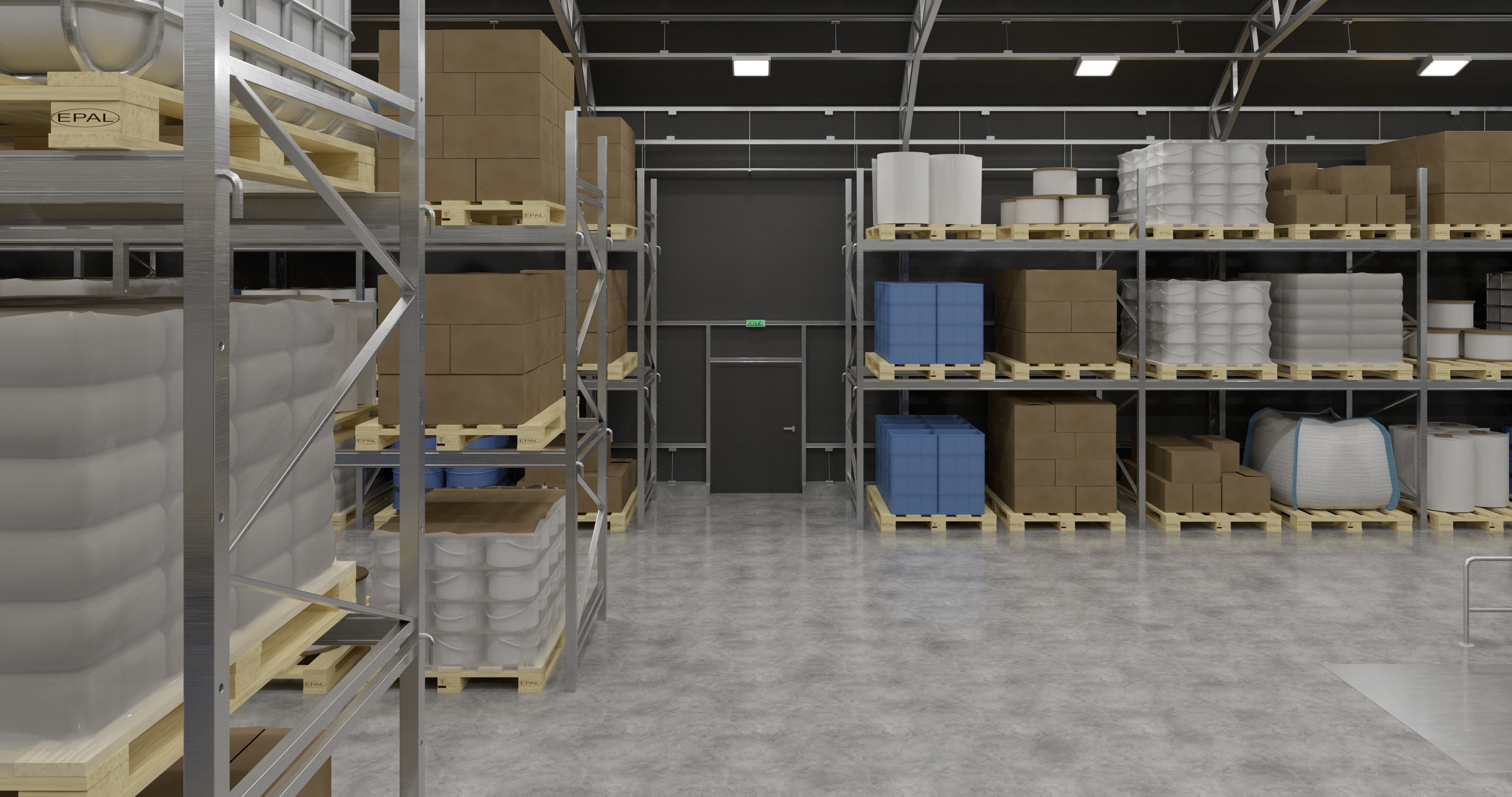 Warehouses Pack 3D model_22