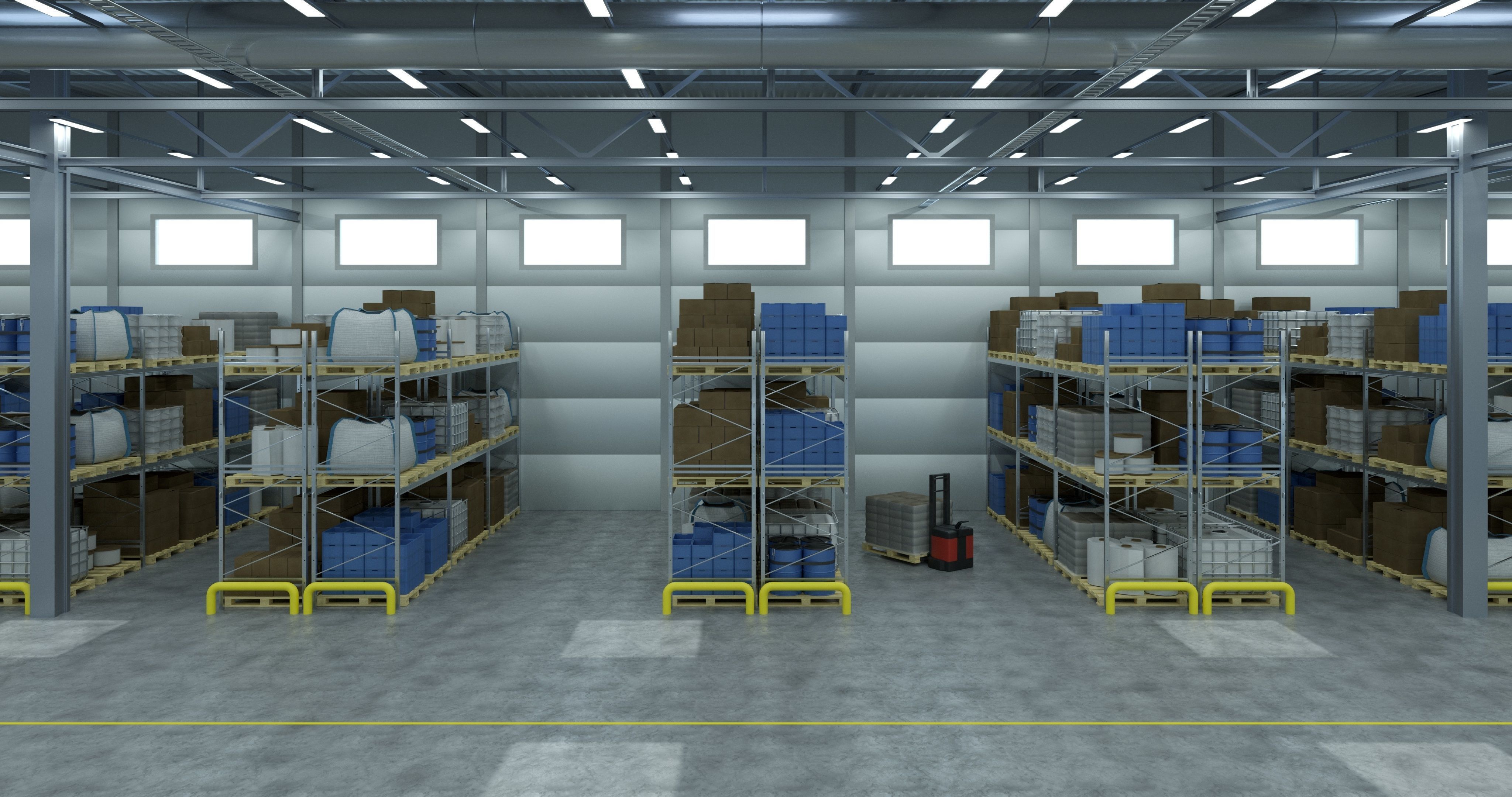 Warehouses Pack 3D model_30