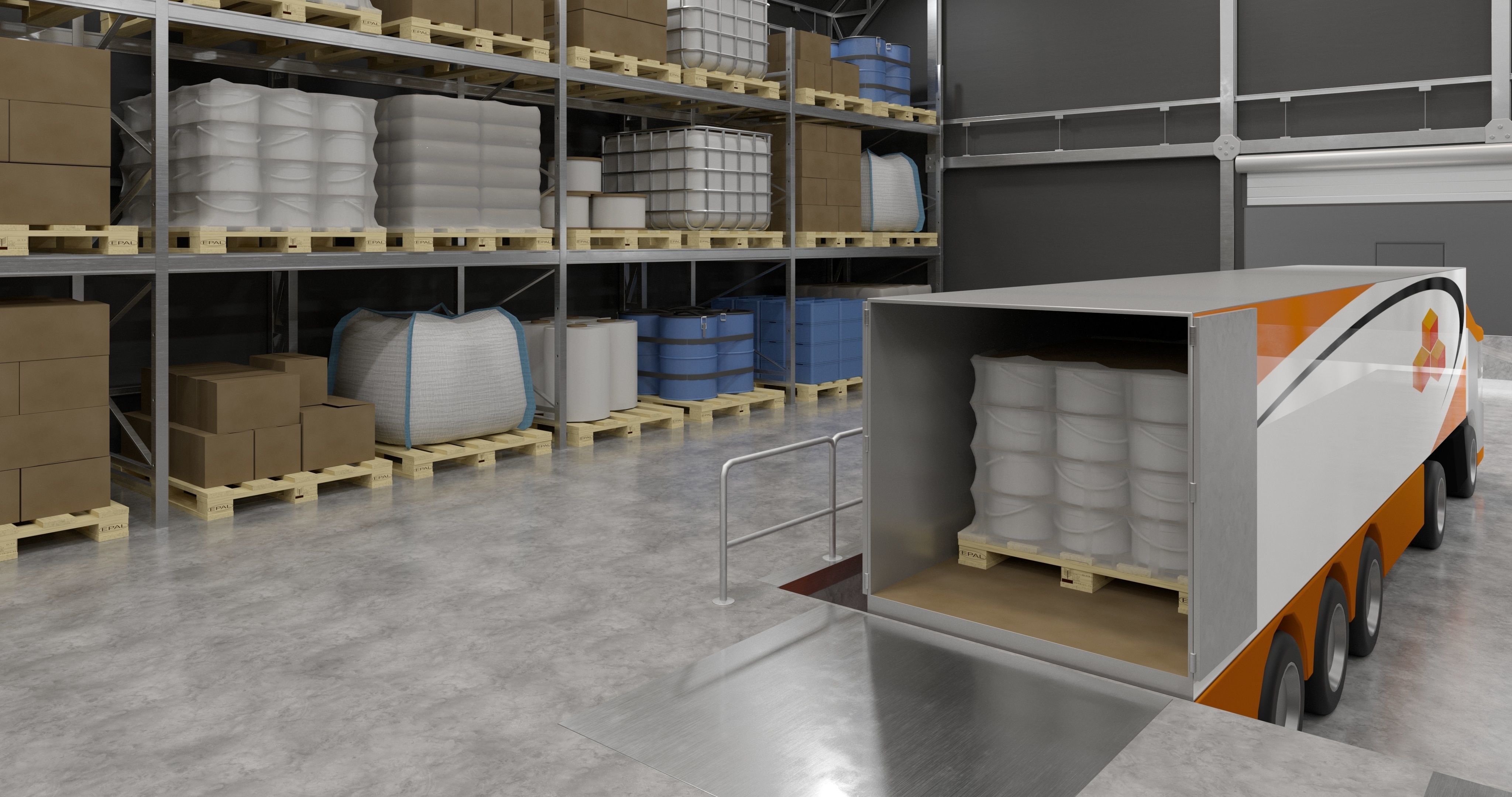 Warehouses Pack 3D model_25