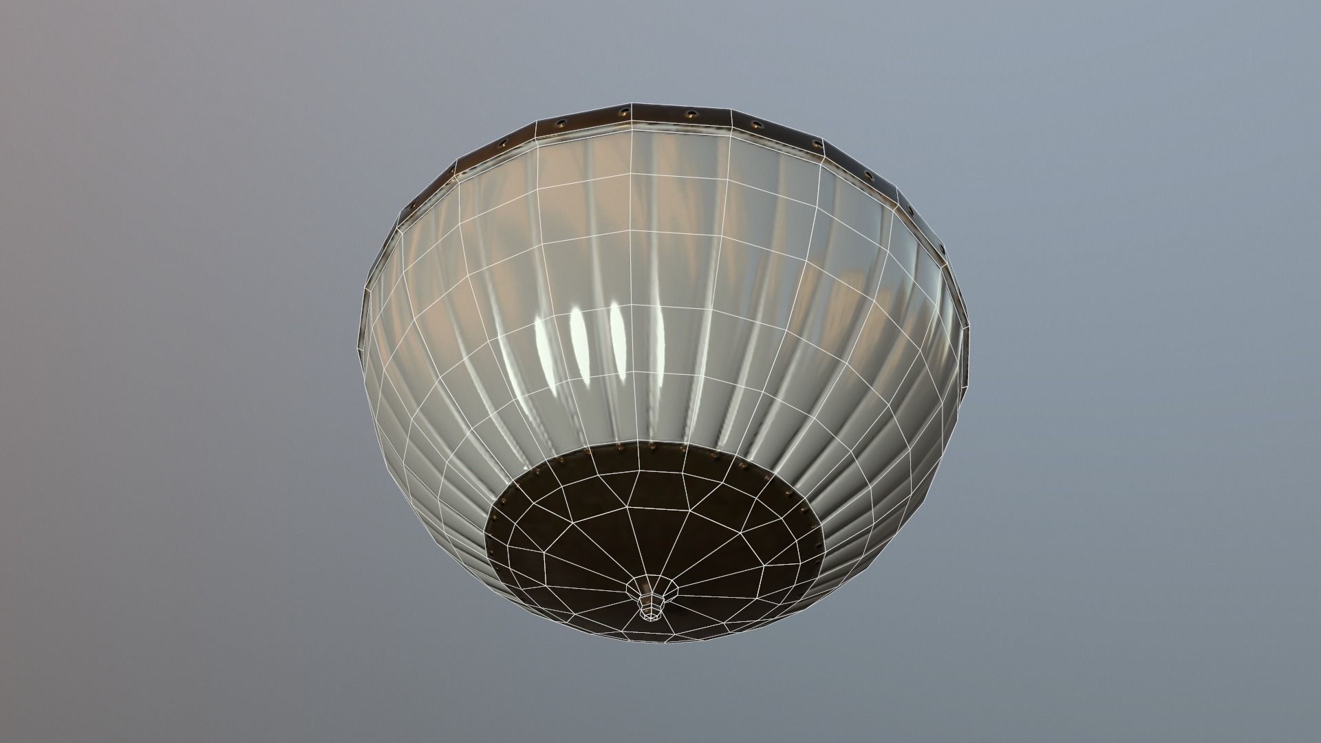 Christmas Living Room Low-poly 3D model_110