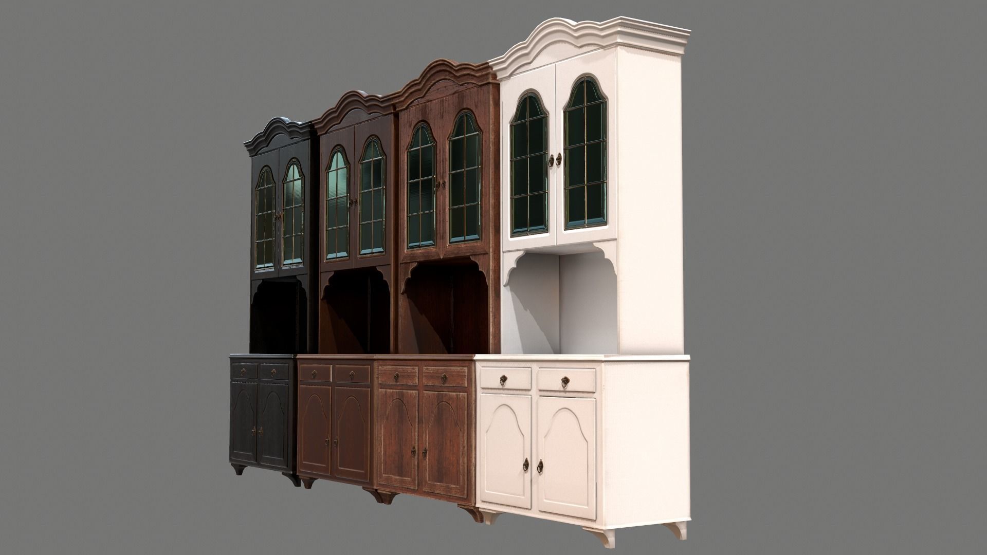 Christmas Living Room Low-poly 3D model_83