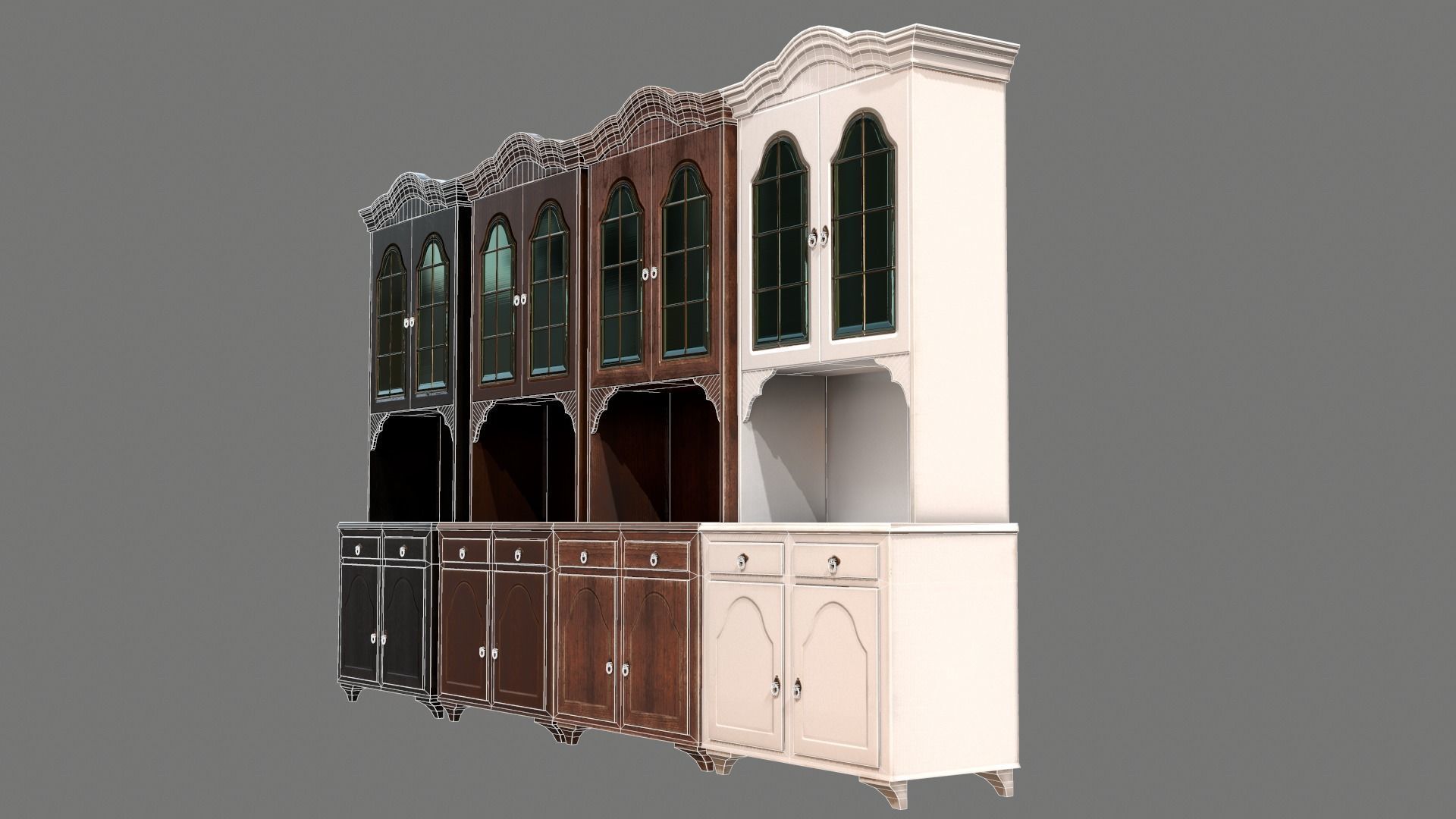 Christmas Living Room Low-poly 3D model_84