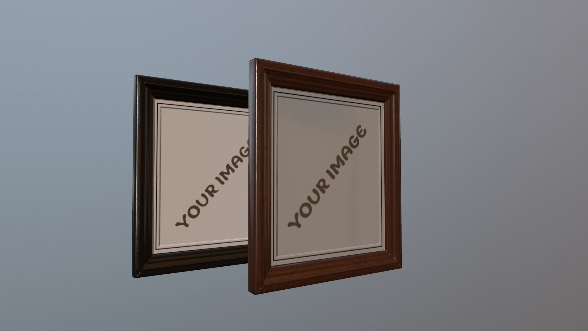 Christmas Living Room Low-poly 3D model_99