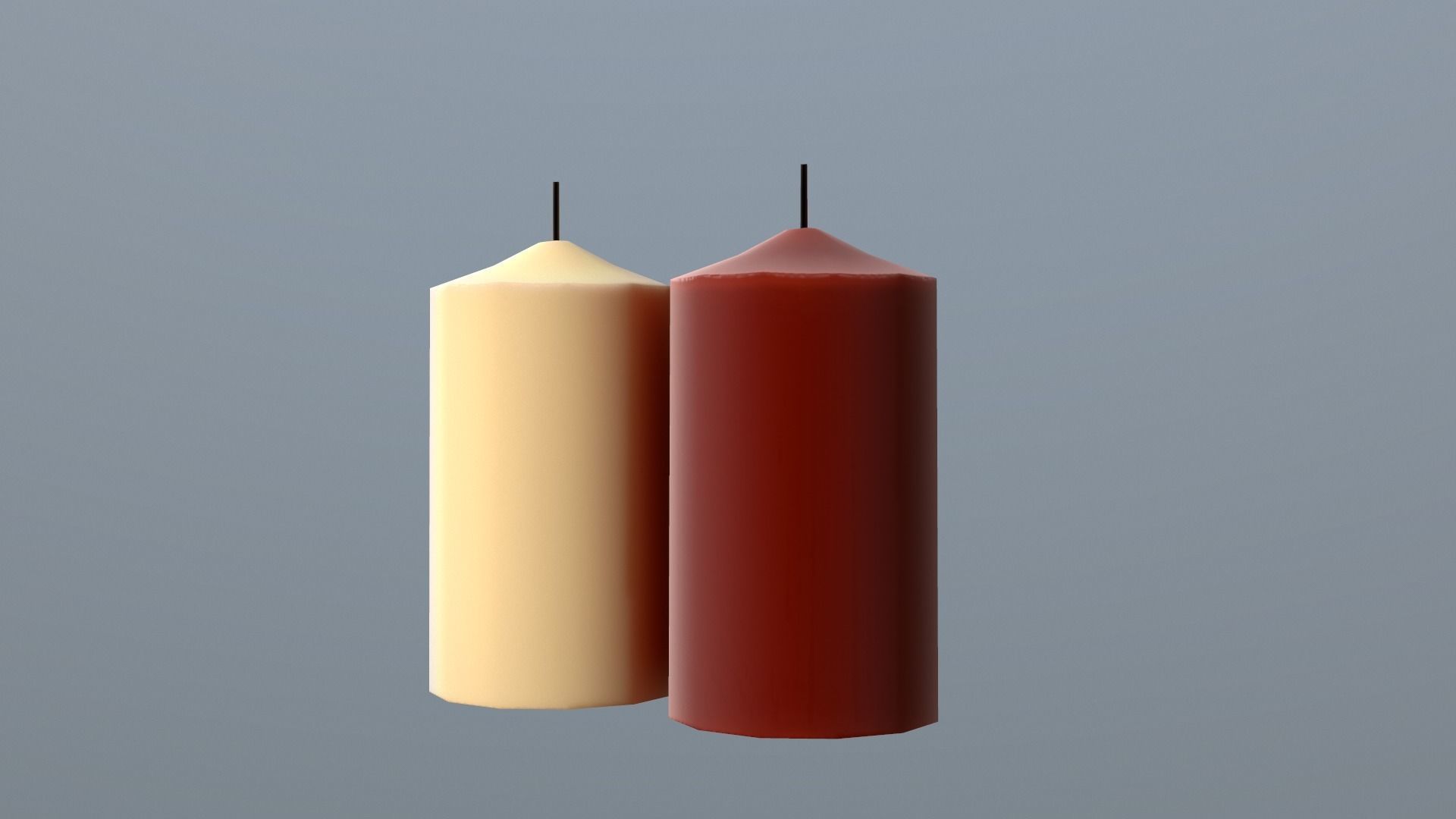 Christmas Living Room Low-poly 3D model_91