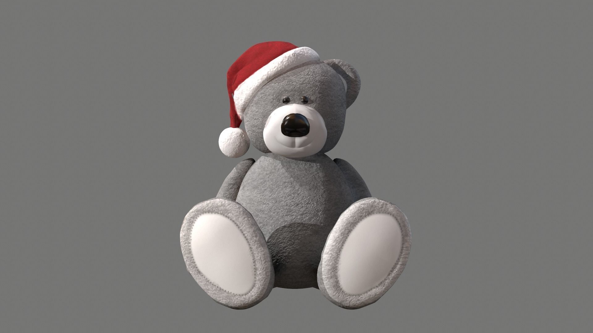 Christmas Living Room Low-poly 3D model_85