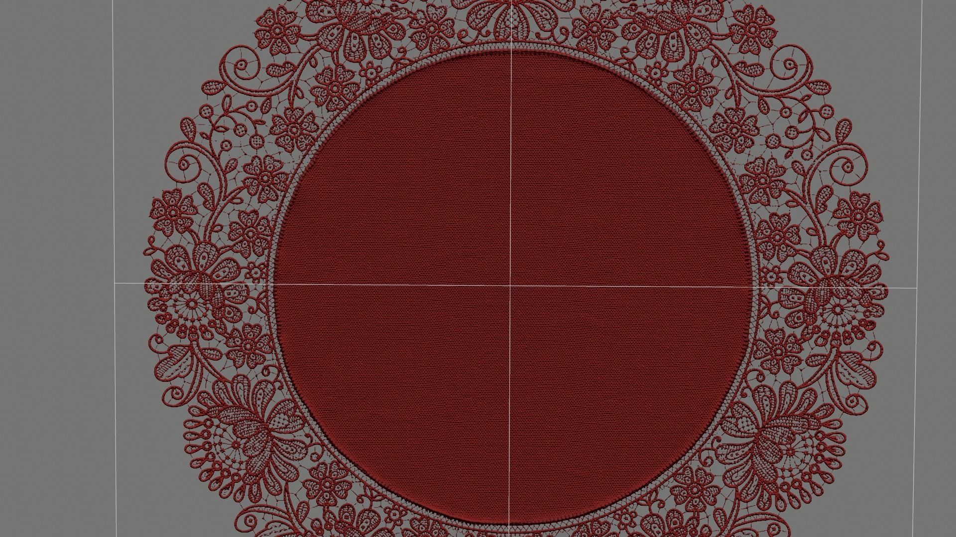 Christmas Living Room Low-poly 3D model_123