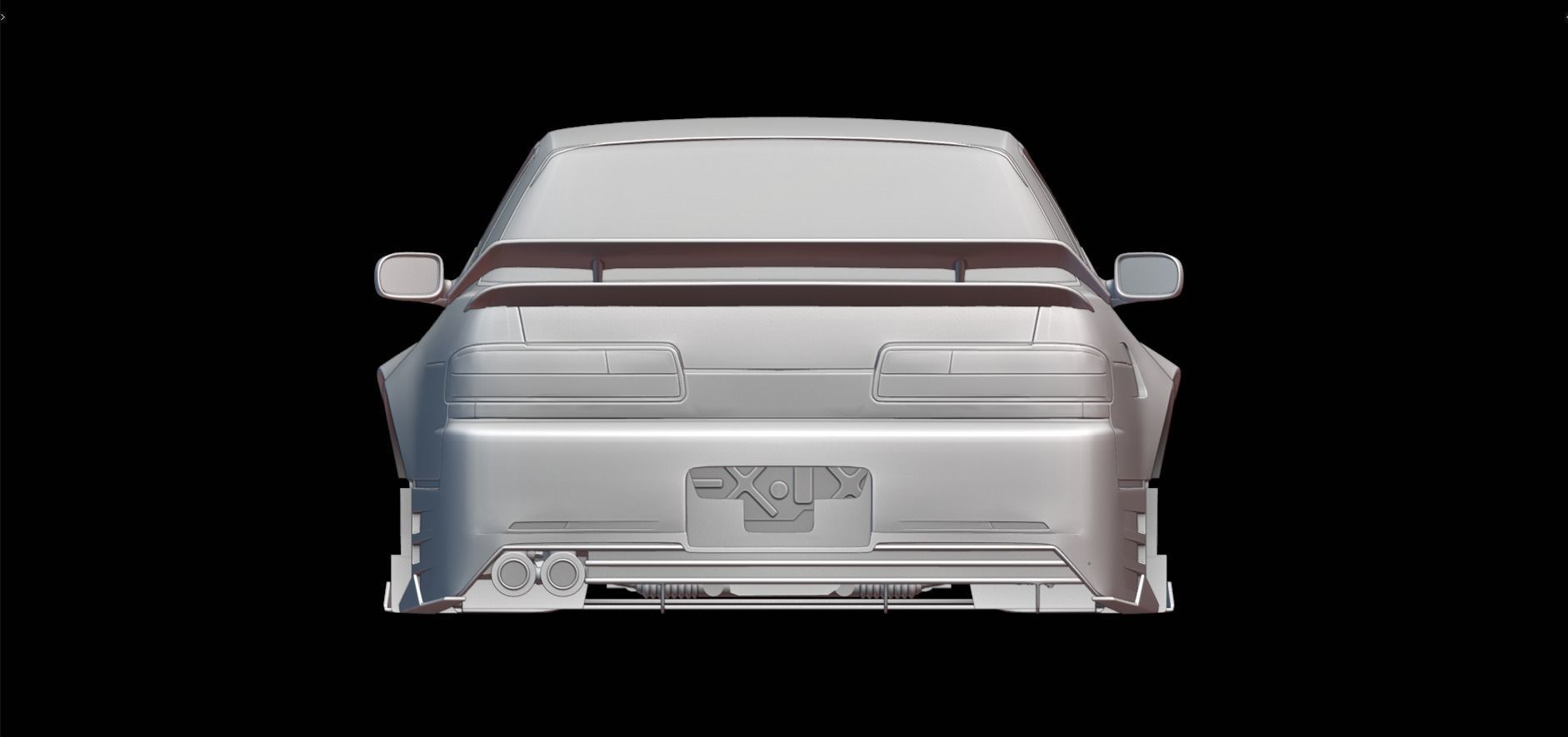 Nissan S13 326 Power 3D model_4