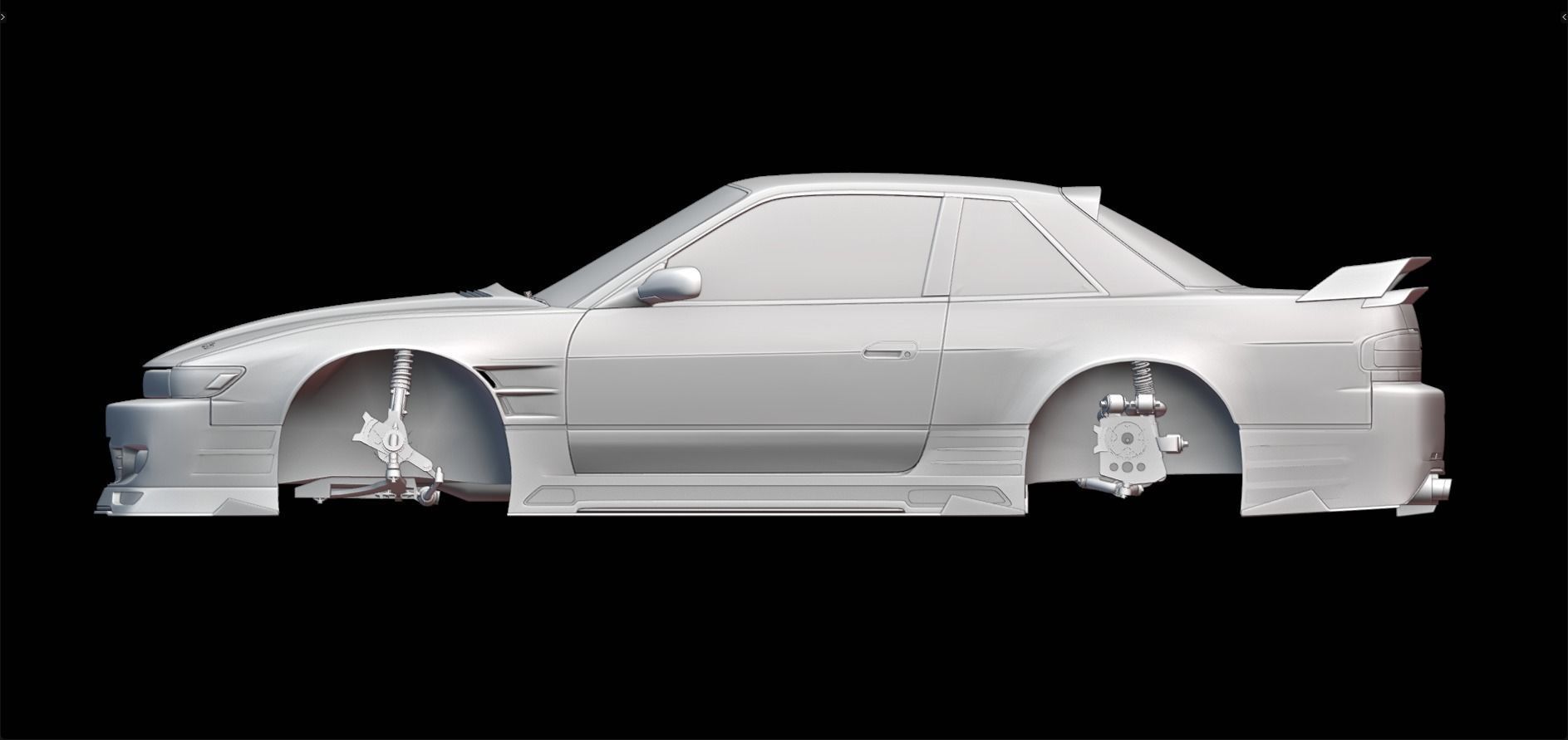 Nissan S13 326 Power 3D model_2