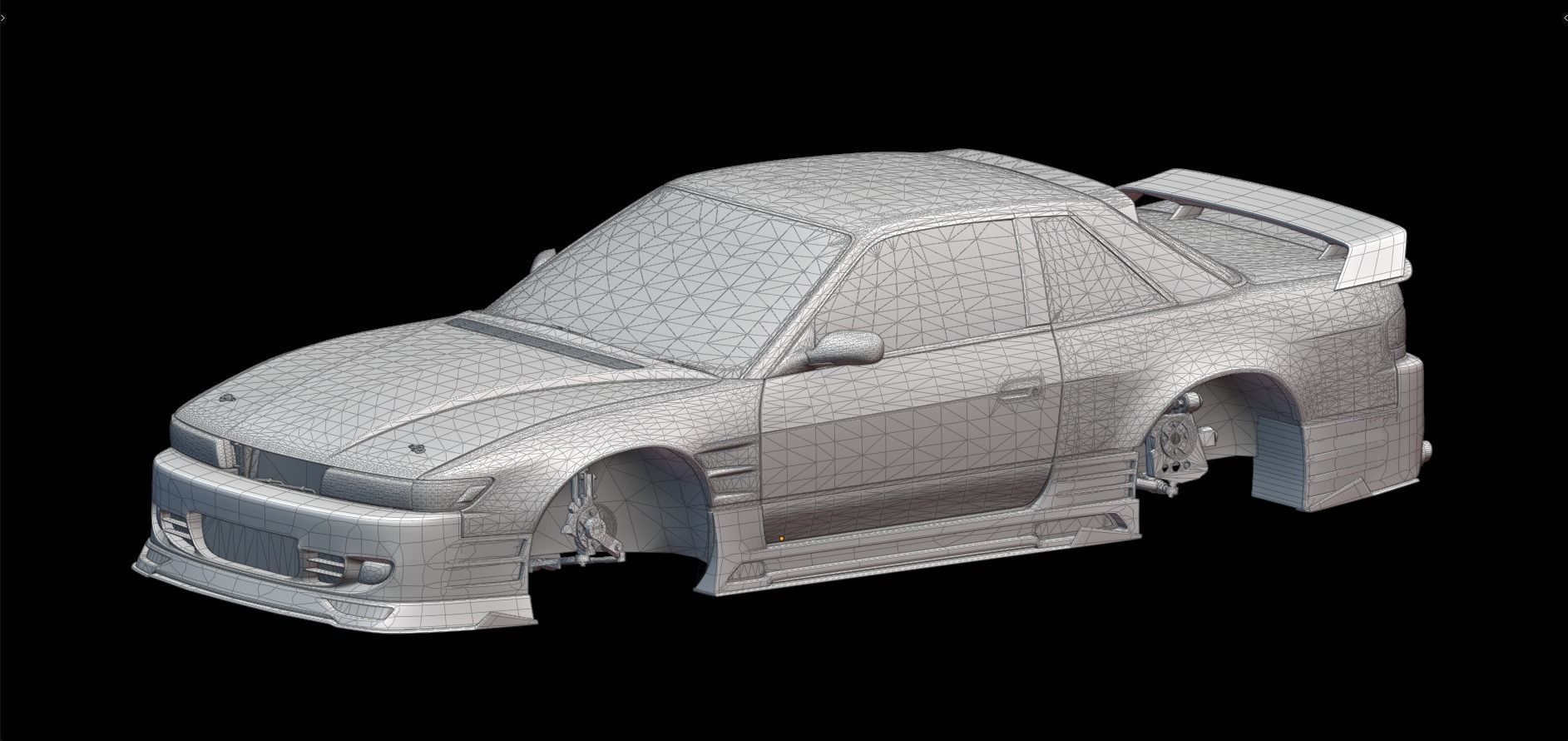 Nissan S13 326 Power 3D model_5