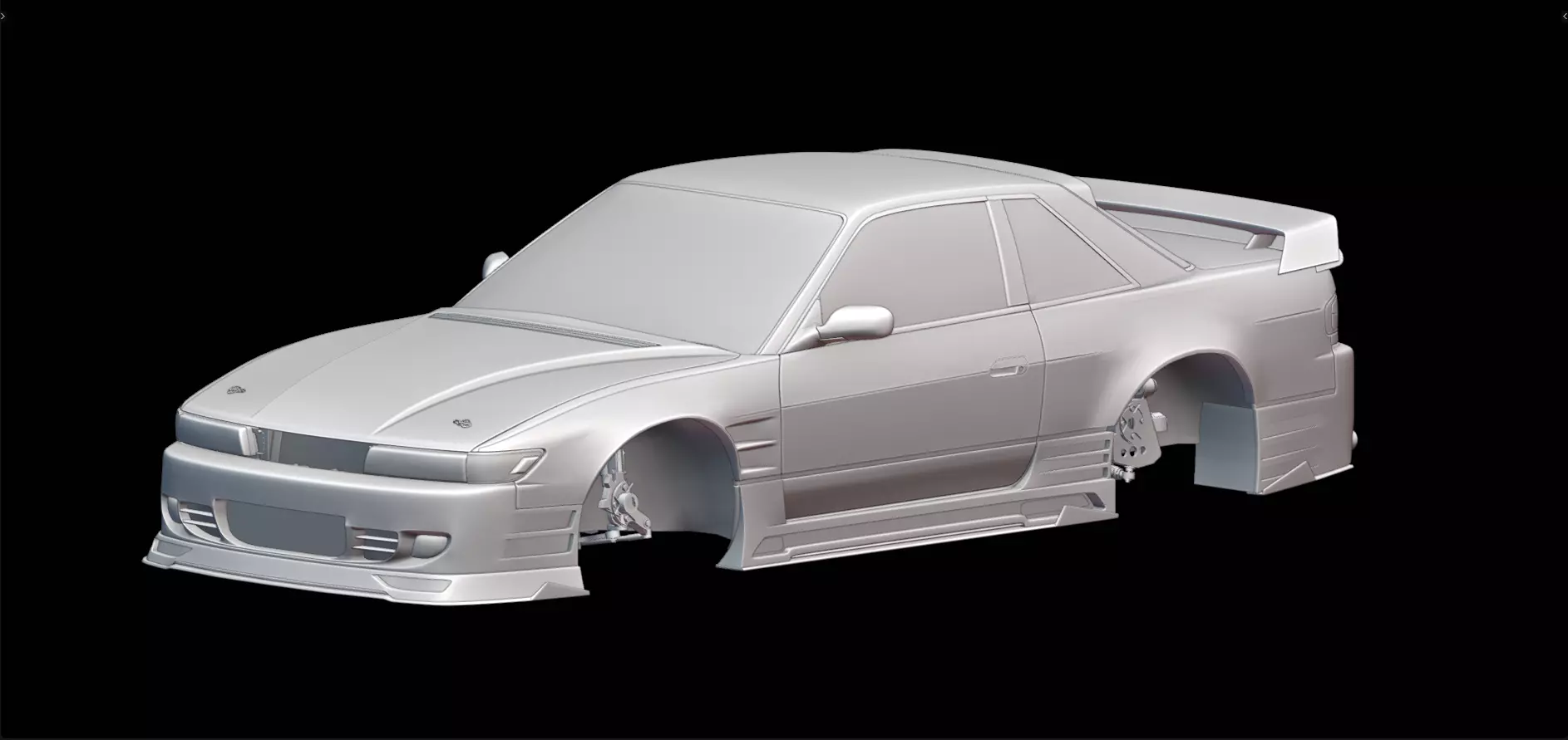 Nissan S13 326 Power 3D model_0