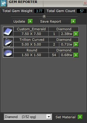 Yellow stone gorgeous ring 2779 3D print model 3D print model_8