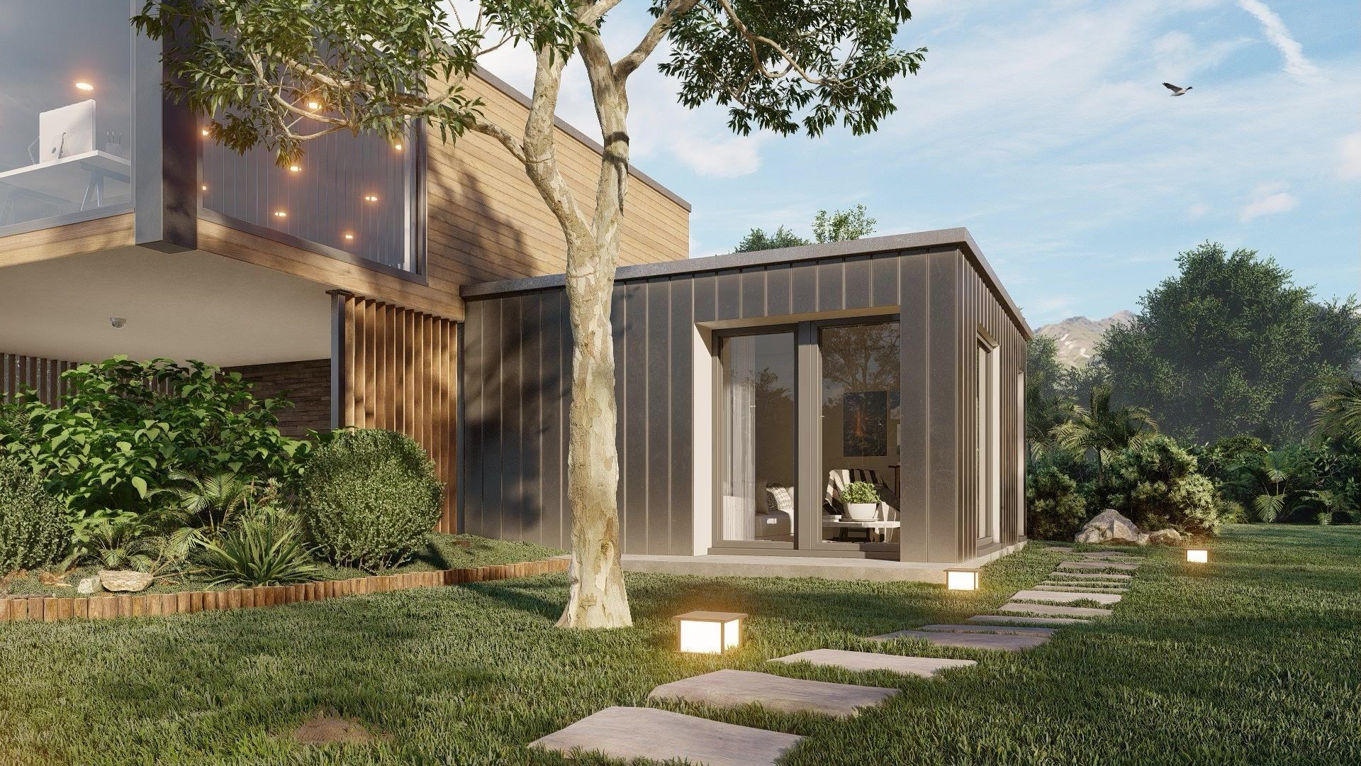 Lumion exterior animation Low-poly 3D model_3