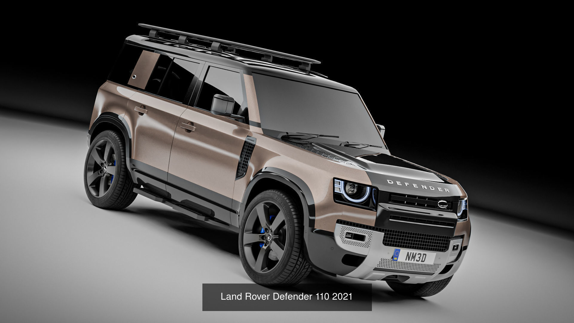 Land Rover Defender 110 and 90 2021 3D Model Collection_2