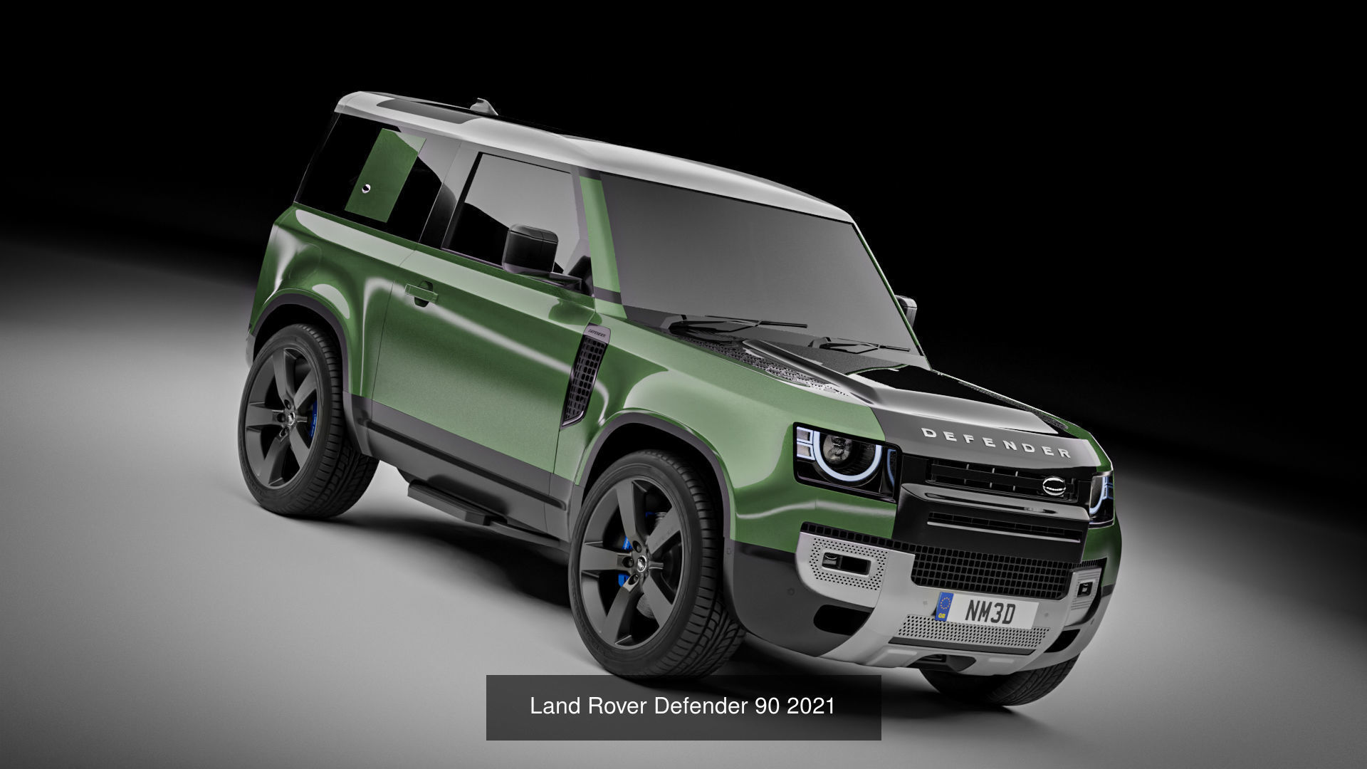 Land Rover Defender 110 and 90 2021 3D Model Collection_1