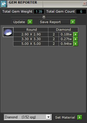 6-Stone Diamond ring 2792 3D print model 3D print model_8