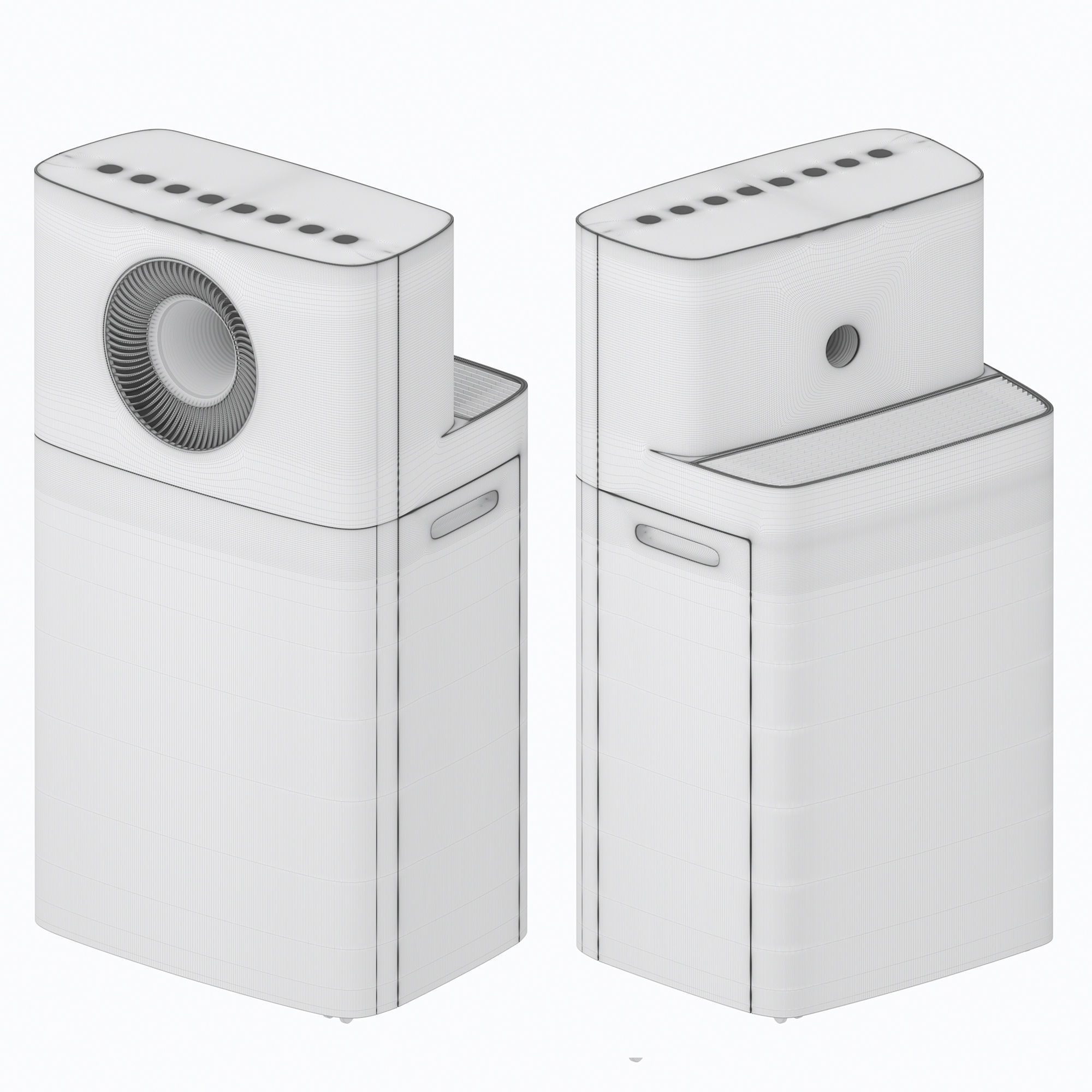 Coway humidifier 3D model_9