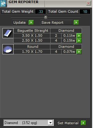 10-Stone Diamond ring 2796 3D print model 3D print model_8