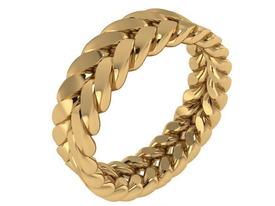 Textured ring 2800 3D print model 3D print model_1