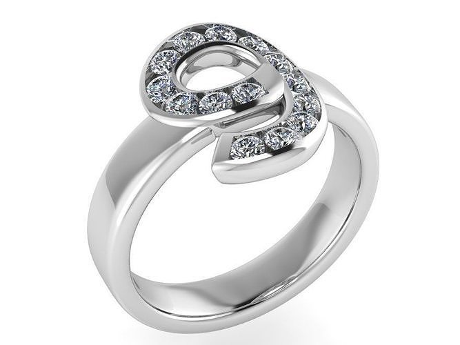9-Number ring 2806 3D print model 3D print model
