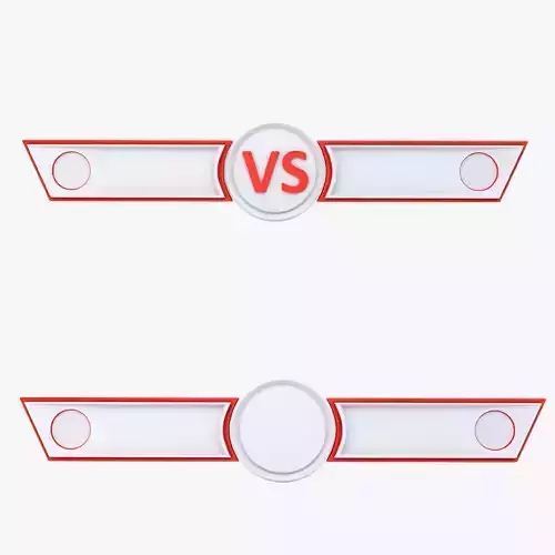 Signboard vs logo 3D model