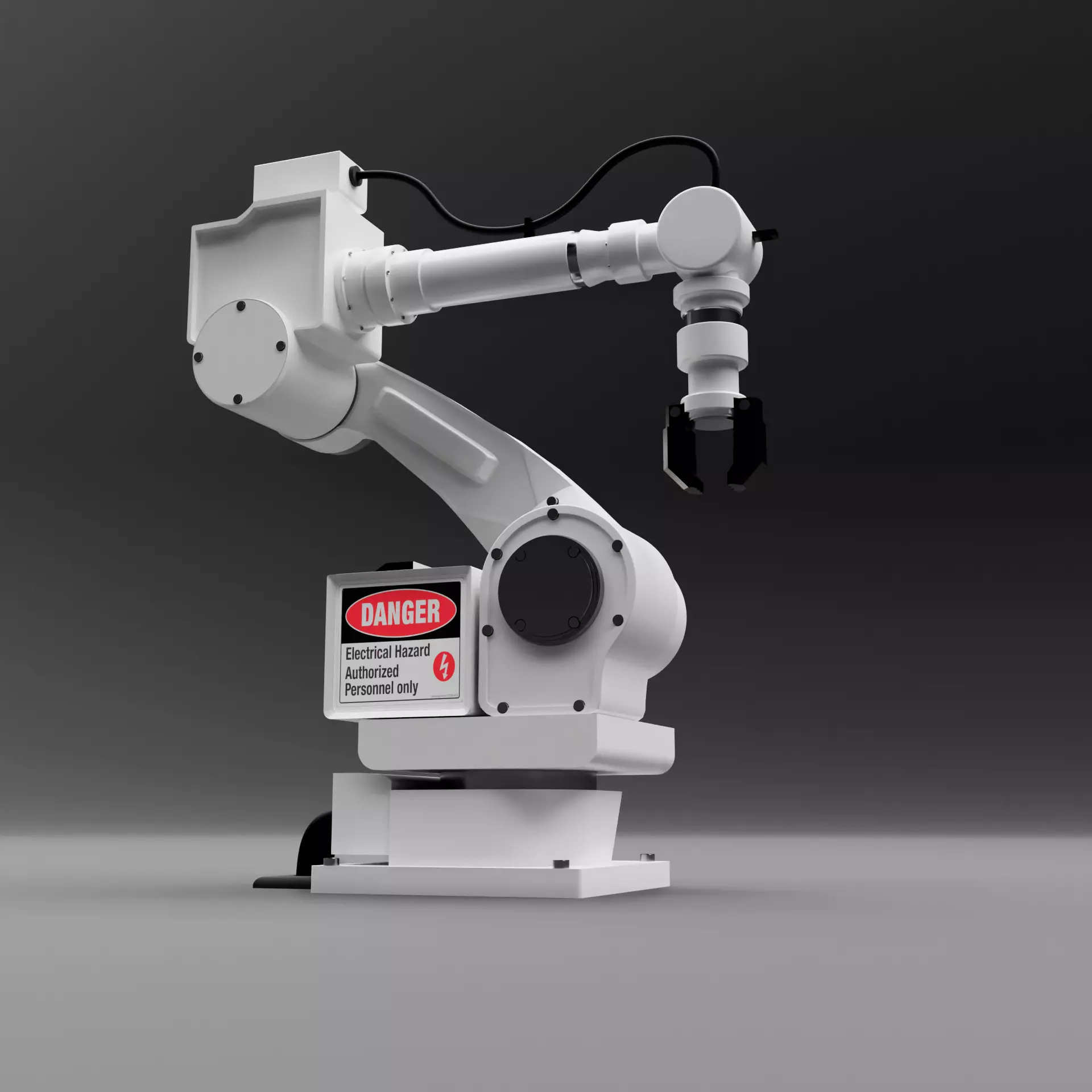 Industrial Robot 3D model_0