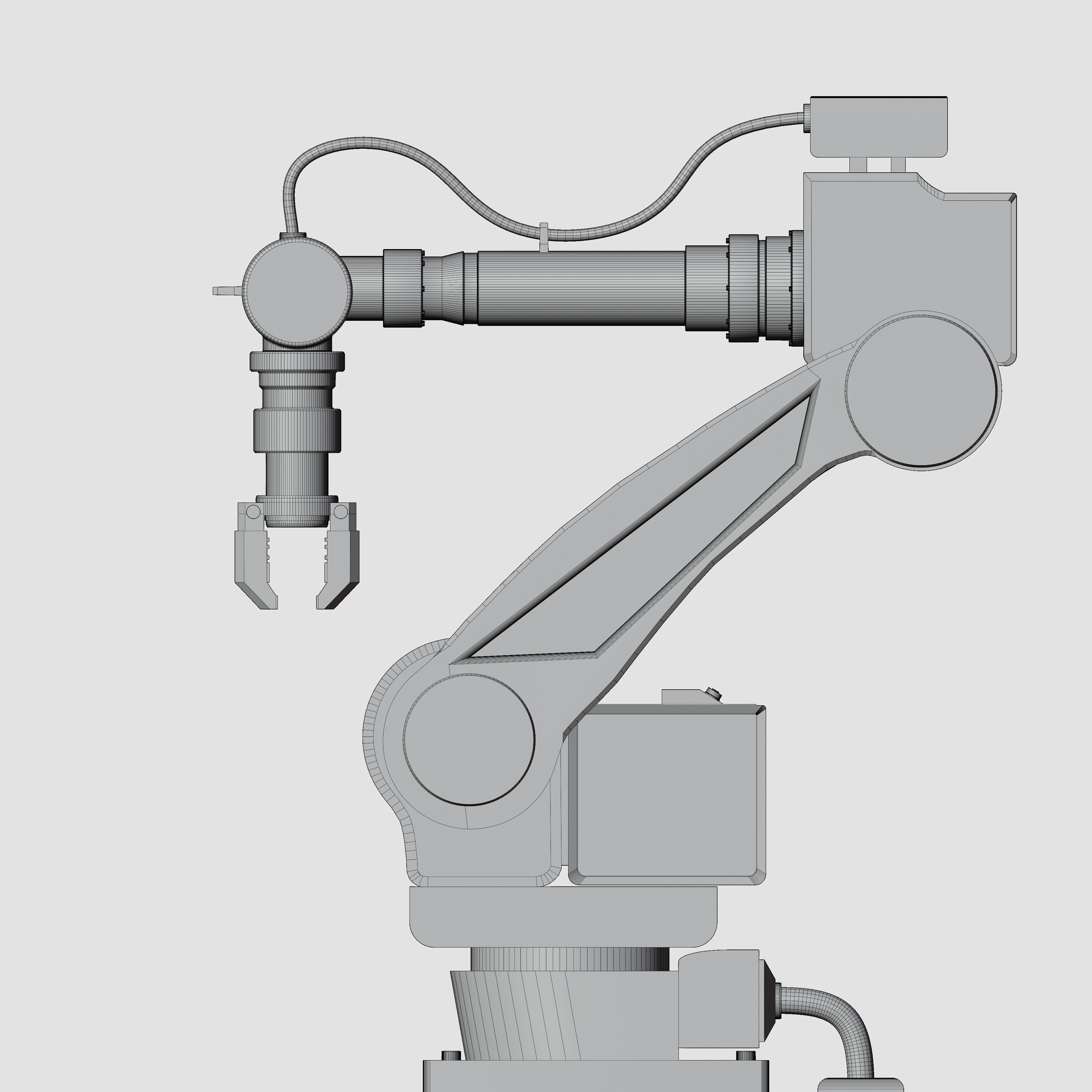 Industrial Robot 3D model_6