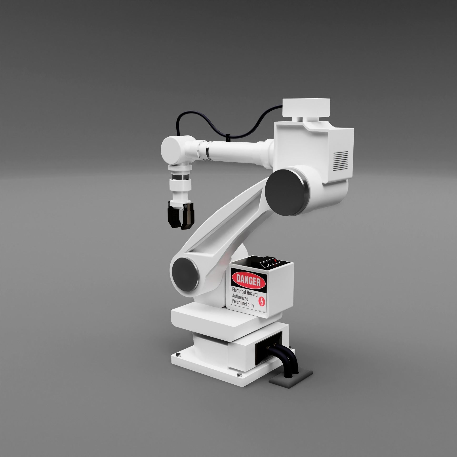 Industrial Robot 3D model_1
