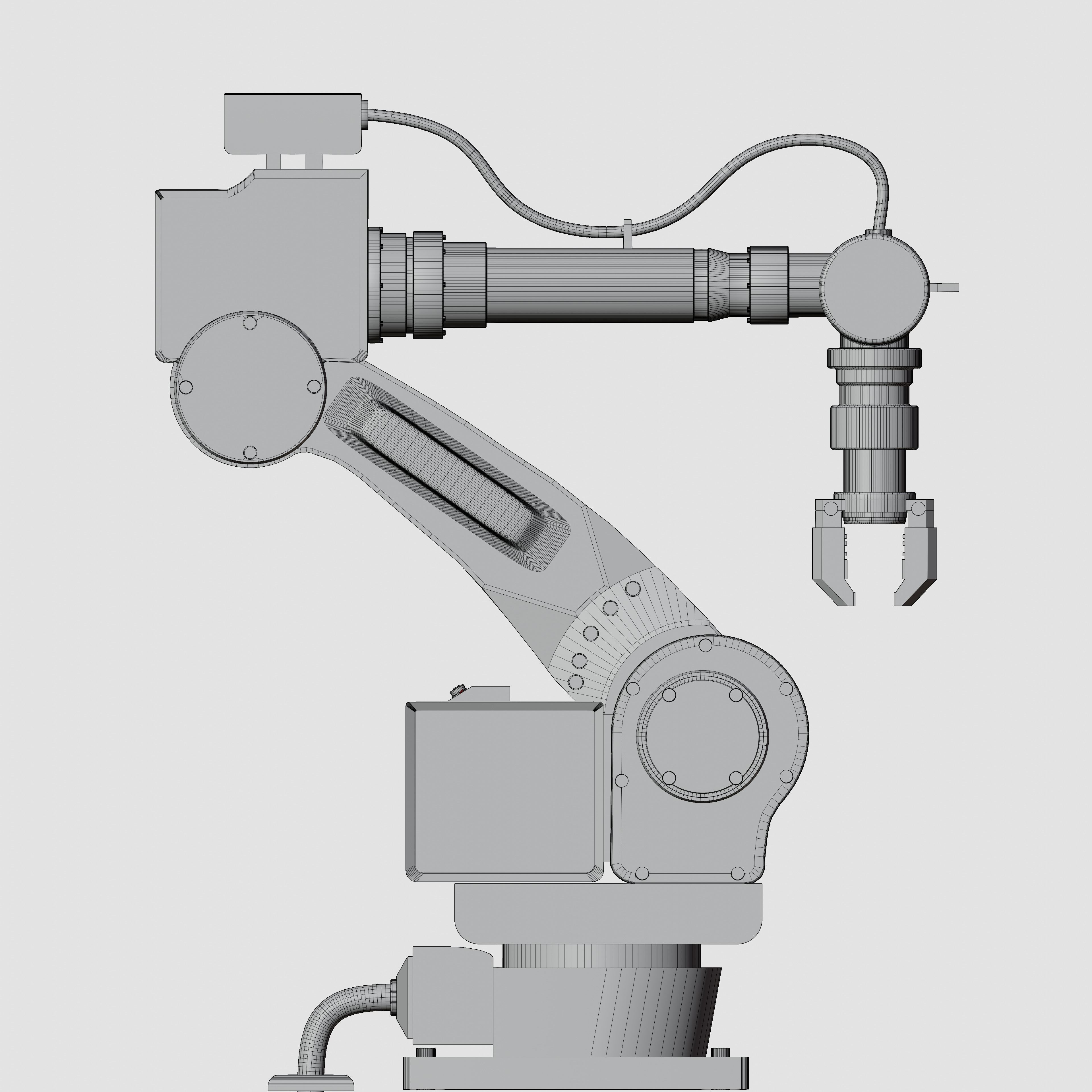 Industrial Robot 3D model_5