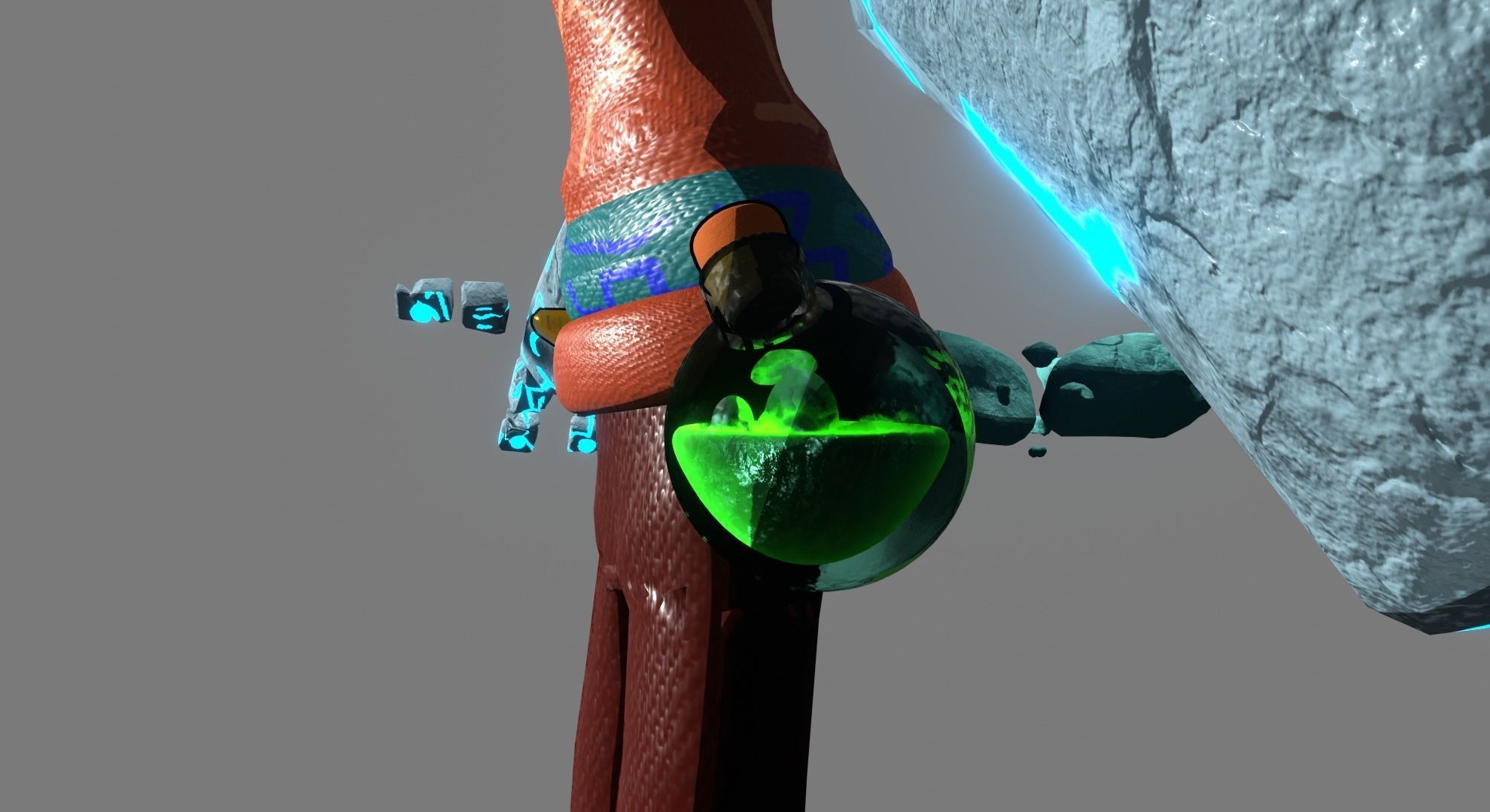 Shadow Character 1 The Adventurer Free 3D model_21