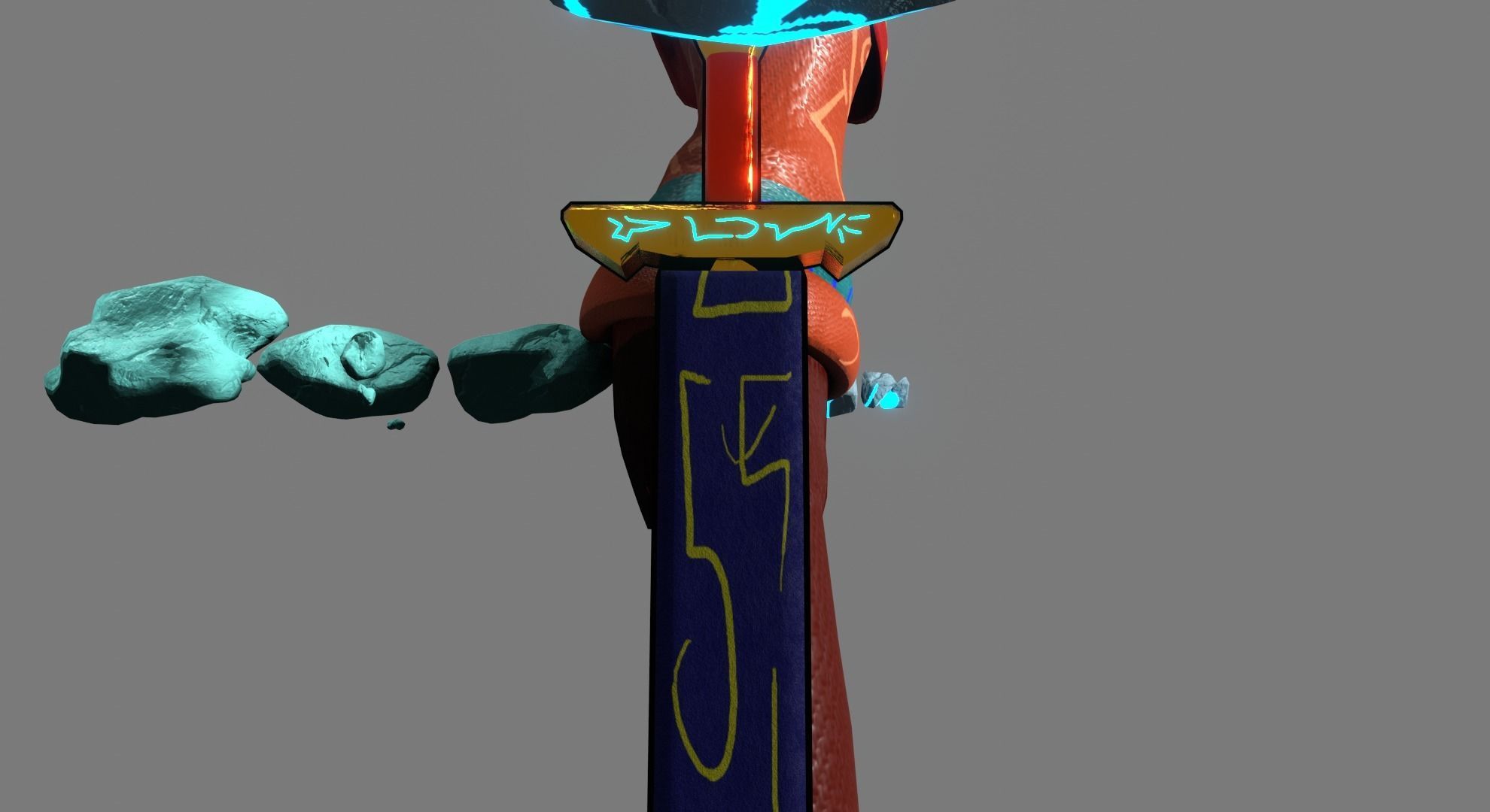 Shadow Character 1 The Adventurer Free 3D model_22