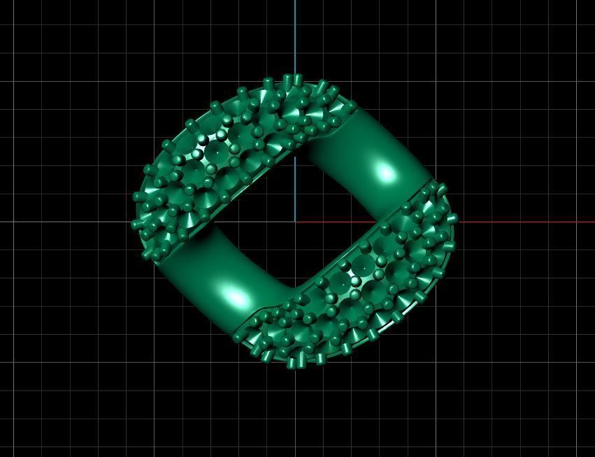 Cuban link 10mm 3D model_10