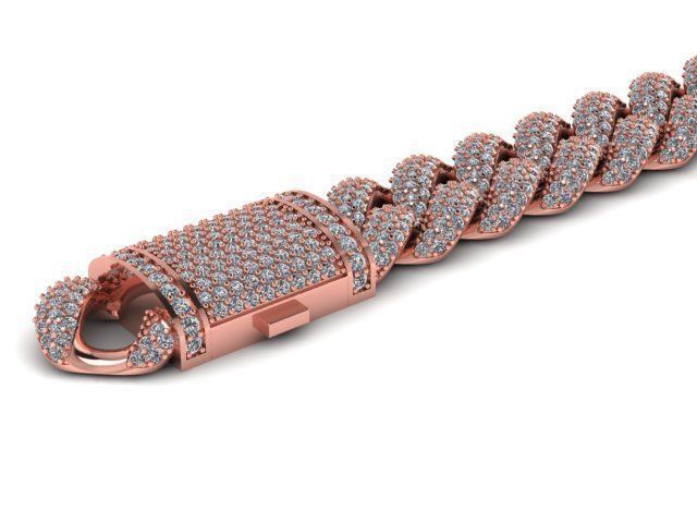 Cuban link 10mm 3D model_4